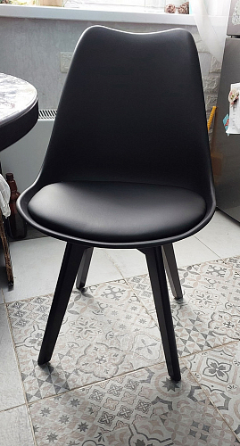 Деревянный стул Bonuss green / grey фото покупателя 32