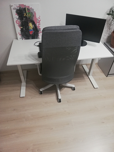 Компьютерное кресло Salta light green / white фото покупателя 5