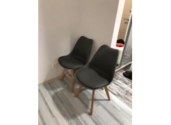 Деревянный стул Bonuss dark gray / black фото покупателя 32