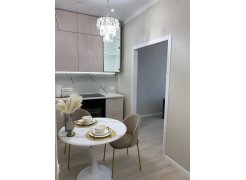 Стол Тулип 90х73 дуб вотан / белый фото покупателя 74