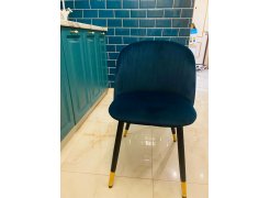 Стул на металлокаркасе Gabi blue / black фото покупателя 469