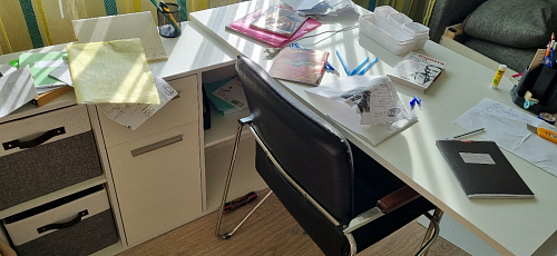 Письменный стол Лайт 03.245F белый гладкий 101 фото покупателя 194