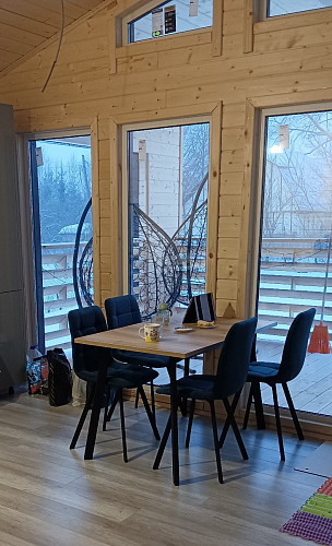 Комплект стульев Чилли 2 шт бежевый / черный фото покупателя 254