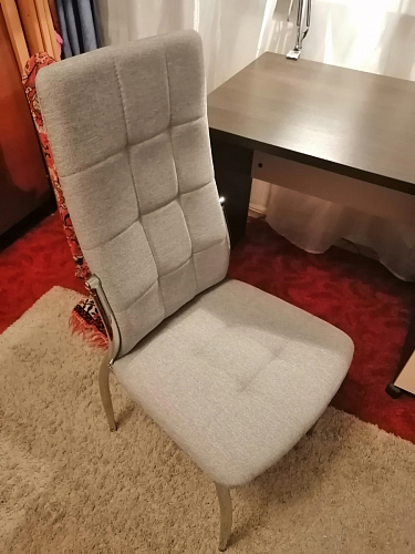 Стул Farini grey fabric фото покупателя 16