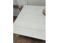 Деревянный стол Лота Лофт 120(160)х75 черный матовый / бетон светлый фото покупателя 790