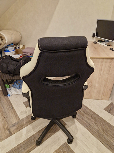 Компьютерное кресло Gamer черное / бежевое фото покупателя 59