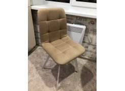 Стул на металлокаркасе Чилли светло-серый / черный фото покупателя 602