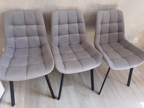 Стул на металлокаркасе Челси бирюзовый / черный фото покупателя 15