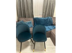 Стул на металлокаркасе Gabi 1 light purple / black фото покупателя 186