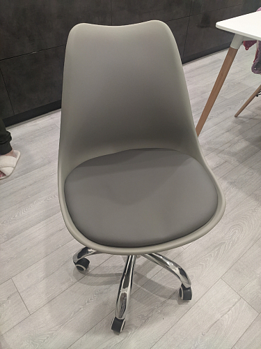 Компьютерное кресло Kolin cappuccino / chrome фото покупателя 111