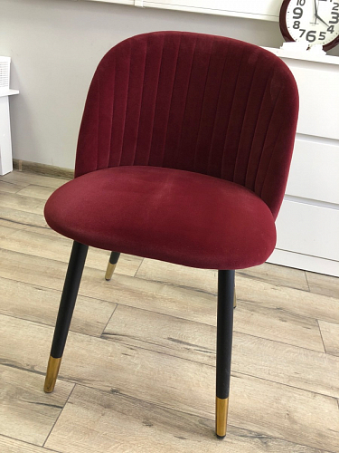 Стул на металлокаркасе Gabi green / black / silver фото покупателя 127