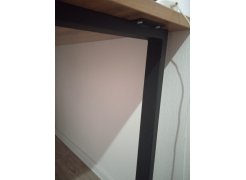 Стол Лота Лофт 140 25 мм юта / белый матовый фото покупателя 675