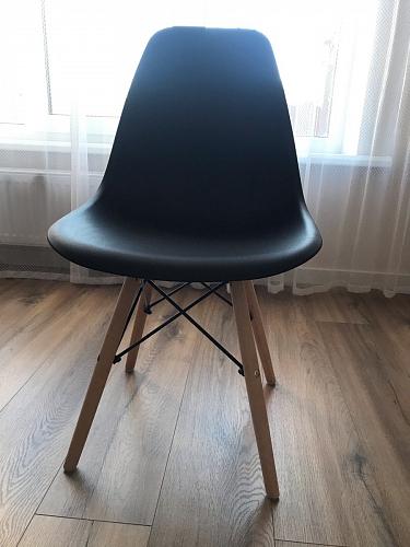 Пластиковый стул Eames PC-015 желтый фото покупателя 210