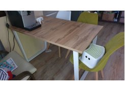 Стол Лота Лофт 140 25 мм черный матовый / бетон фото покупателя 804