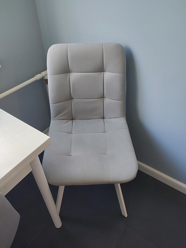 Комплект стульев Чилли 4 шт темно-серый / черный фото покупателя 340