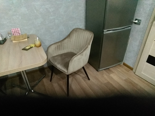 Стул на металлокаркасе Slam dark beige фото покупателя 58