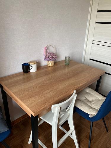 Стол Оригон навара / черный матовый фото покупателя 18