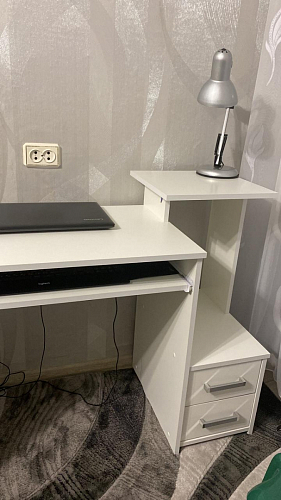 Компьютерный стол Джаз-24 левый венге фото покупателя 14