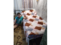 Односпальная кровать Фади 80х200 черная фото покупателя 1296