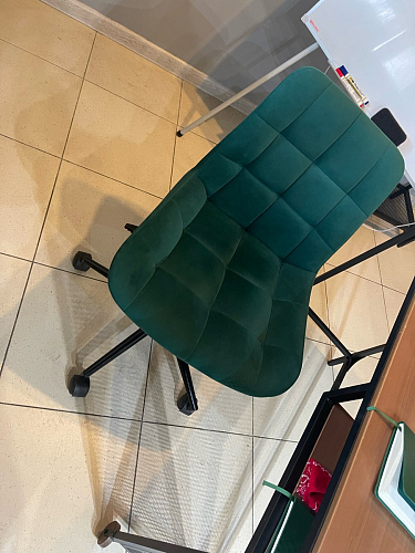 Компьютерное кресло Честер латте / черный фото покупателя 14