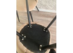 Стул на металлокаркасе Gabi 1 gray / black фото покупателя 137