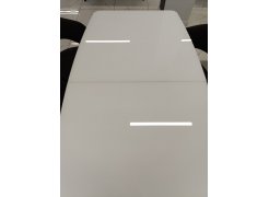 Стол на тумбе Фернан белый / орех кантри из шоурума 6