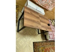 Стол Лота Лофт 120 25 мм дуб делано темный / черный матовый фото покупателя 771