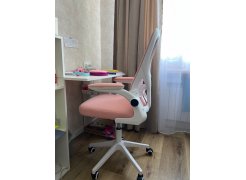 Компьютерное кресло Konfi blue / white фото покупателя 33