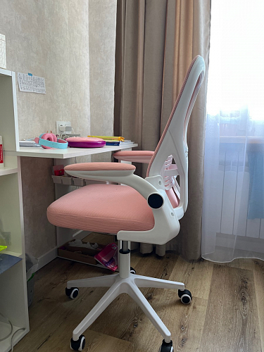 Компьютерное кресло Konfi light gray / blue / white фото покупателя 33