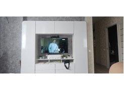 Готовая гостиная Румба белый / белый глянец  - Уцененный экземпляр фото покупателя 45