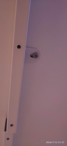 Компьютерный стол Маркос с механизмом подъема 140х80х75 белый / вотан дуб фото покупателя 3