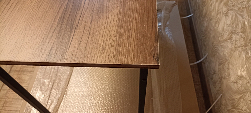 Письменный стол Челси Лофт дуб делано светлый / белый матовый фото покупателя 27