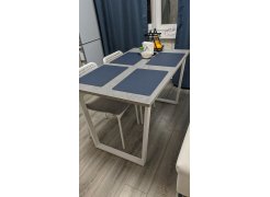 Стол Лота Лофт 120 25 мм сабия / черный матовый фото покупателя 492