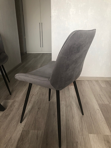 Стул на металлокаркасе Седа К кирпичный / черный фото покупателя 255