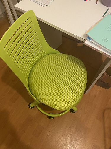 Компьютерное кресло Kiddy/Кидди розовое ткань (сетка) фото покупателя 27