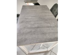 Деревянный стол Лота Лофт 120(160)х75 черный матовый / бетон светлый фото покупателя 61