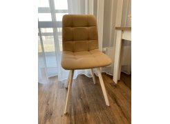 Стул на металлокаркасе Чилли синяя ткань / белый фото покупателя 207