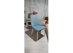 Стул на металлокаркасе Kora green / black фото покупателя 93