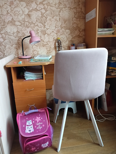 Стул на металлокаркасе Чилли К светло-серый велюр / черный каркас фото покупателя 634