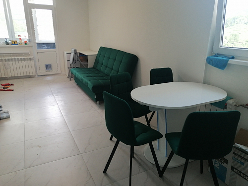 Стул на металлокаркасе Чилли К кирпичный / черный фото покупателя 127