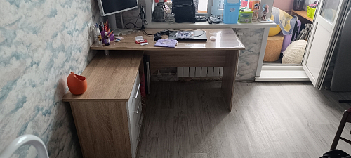 Компьютерный стол с тумбой КСТ-109 тумба слева фото покупателя 28