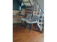 Стул на металлокаркасе Вейв П темно-серый / черный фото покупателя 287