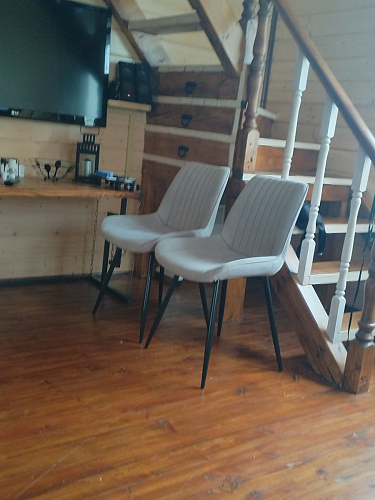 Комплект стульев Седа К 2 шт латте / черный фото покупателя 287