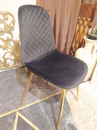 Стул на металлокаркасе Dabl 01 champagne / gold фото покупателя 93