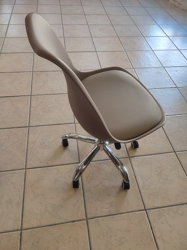 Компьютерное кресло Kolin с подушкой clear / white фото покупателя 514