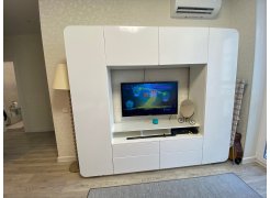 Готовая гостиная Румба белый / белый глянец  - Уцененный экземпляр фото покупателя 9