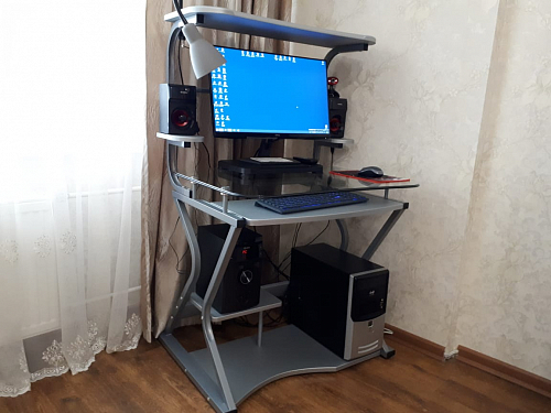 Компьютерный стол Roni black фото покупателя 15