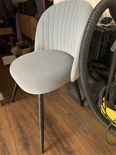 Стул на металлокаркасе Gabi green / black / silver фото покупателя 208