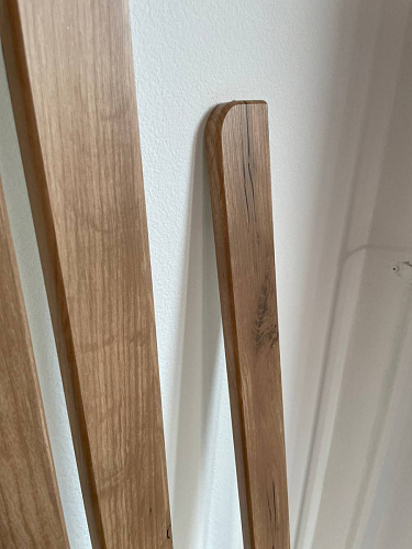 Двуспальная кровать Клауд 160х200 парящая дуб крафт золотой / антрацит фото покупателя 14