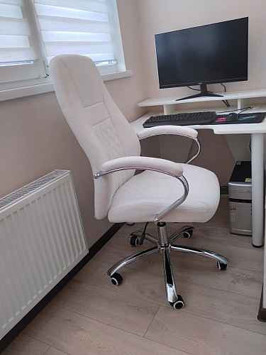 Компьютерное кресло Aragon dark grey - Уцененный экземпляр фото покупателя 24